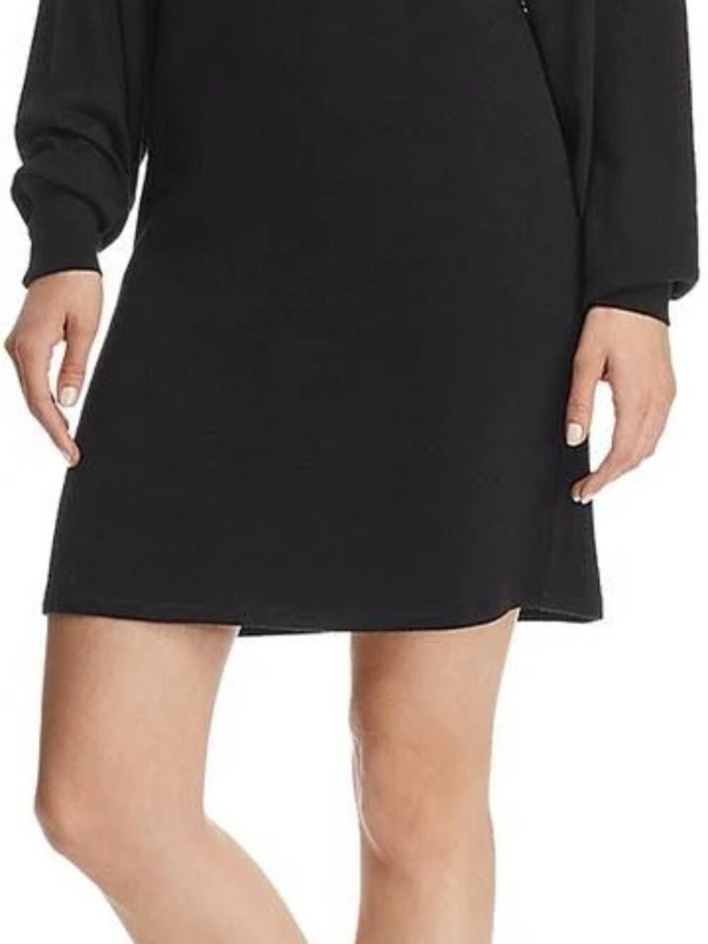 Rag & Bone Bigsby Long Sleeve Dress in Black - Size Large - Picture 3 of 4